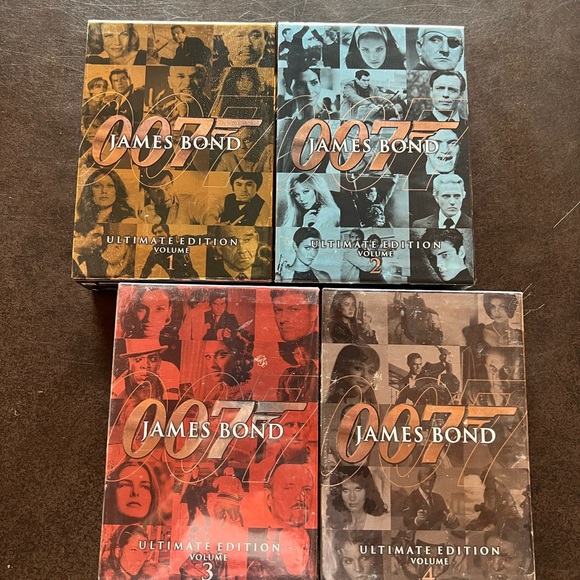 JAMES BOND 007 - 4 vol.DVD box collection